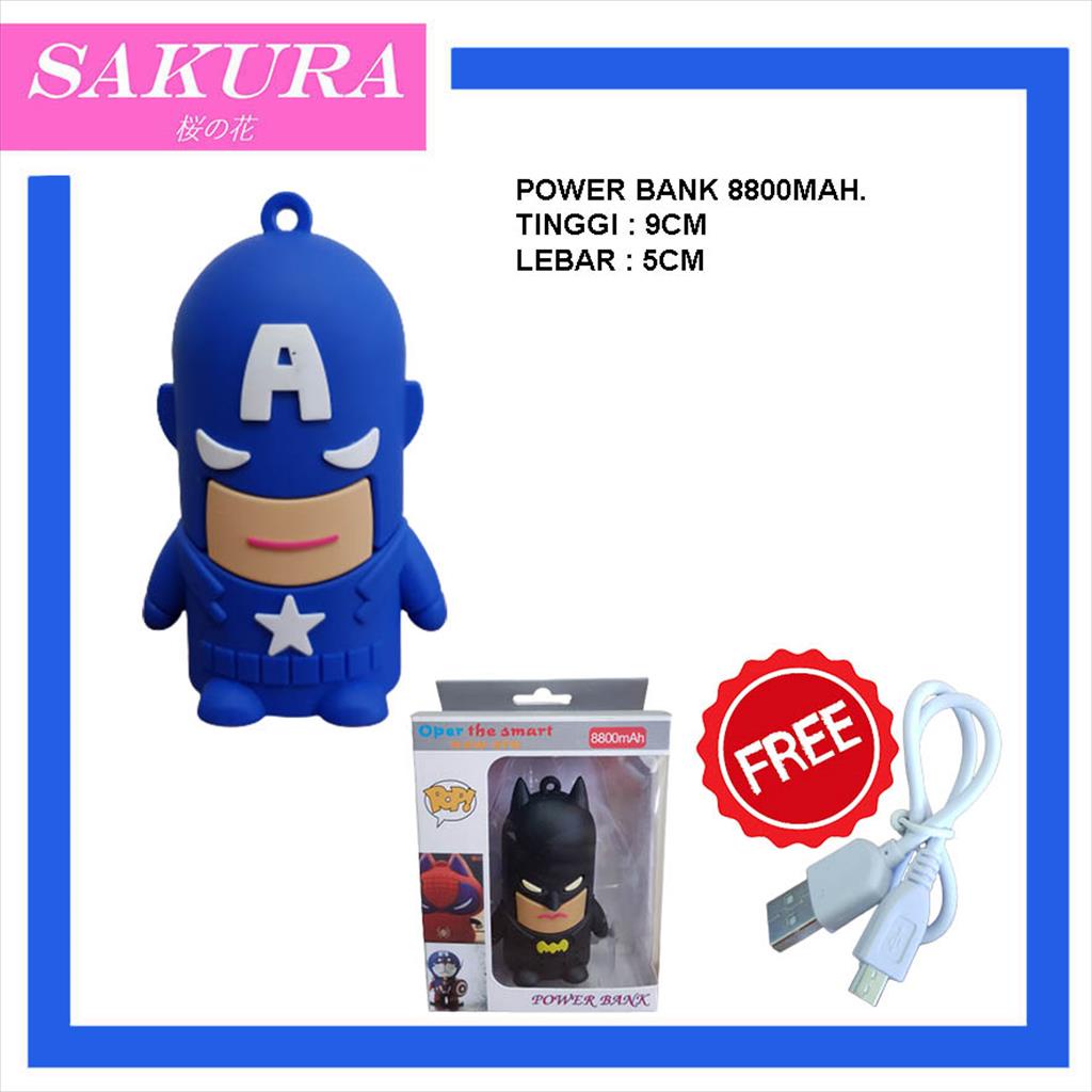 Power Bank/ Cartoon Power Supply 8800mAh Karakter 036