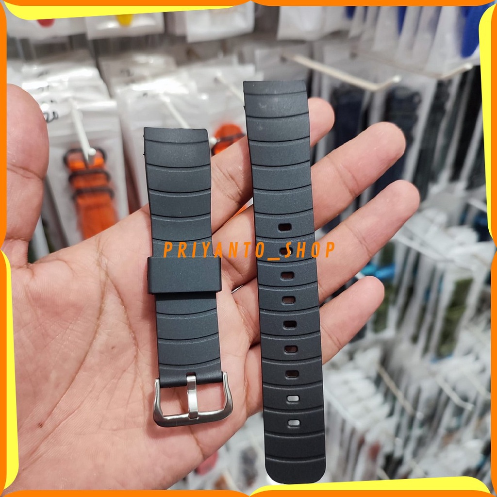 STRAP TALI JAM TANGAN QnQ M122 Q&amp;Q M-122 RUBBER WATCH BEND TERBAIK QNQ M122 PREMIUM