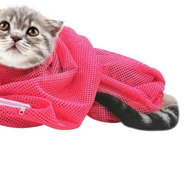 KANTONG GROOMING KUCING - PET GROOMING BAG KANTONG MANDI KUCING
