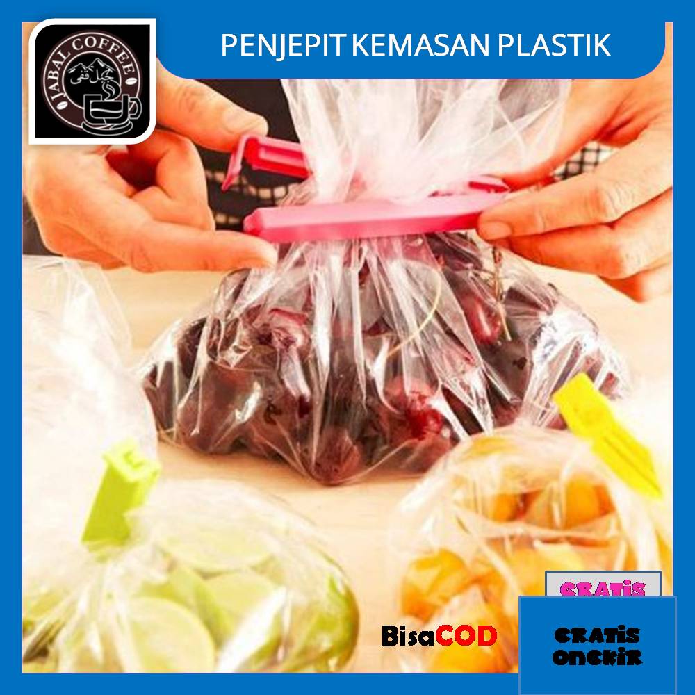 Penjepit Kemasan Snack / Clip Food / Penjepit Plastik Makanan Cemilan 011