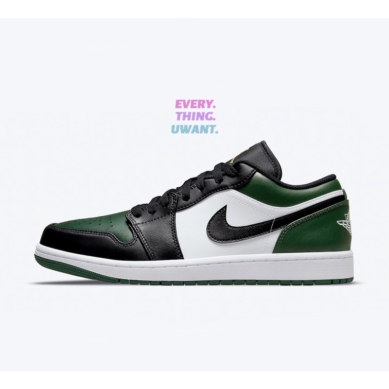 Jordan 1 Low Green Toe