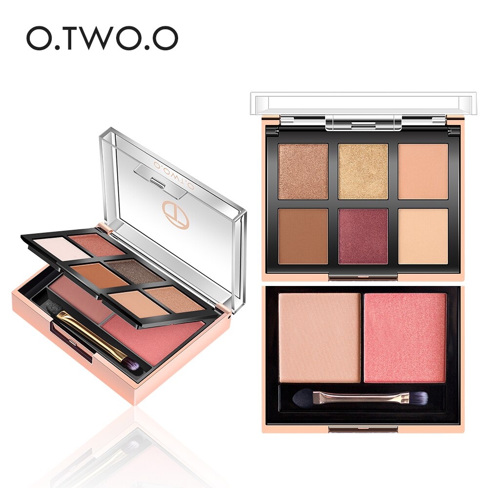 O.Two.O Travelers Eyeshadow And Blusher Palette O.Two.O Eyeshadow Pallete Blusher O.Two.O Eyeshadow Otwoo Eyeshadow O Two O