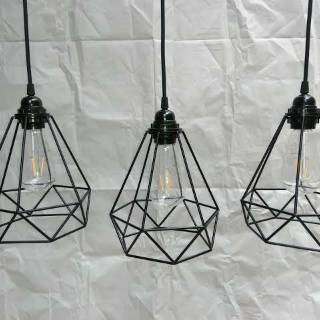 [ TERMURAH ] KAP LAMPU GANTUNG DIAMOND | Shopee Indonesia