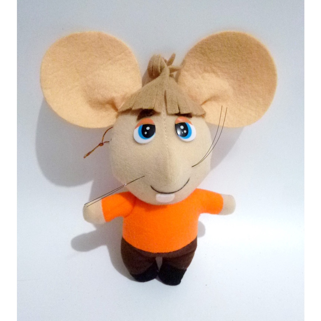 Boneka Topo Gigio Plush Anime Vintage Jepang Rare Original Doll