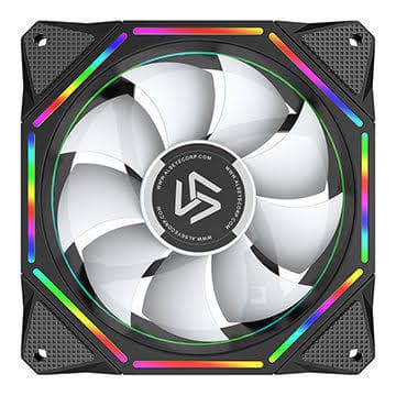 Alseye Fan Casing 12Cm Led RGB/Alseye Pentagon RGB EL-120-AR