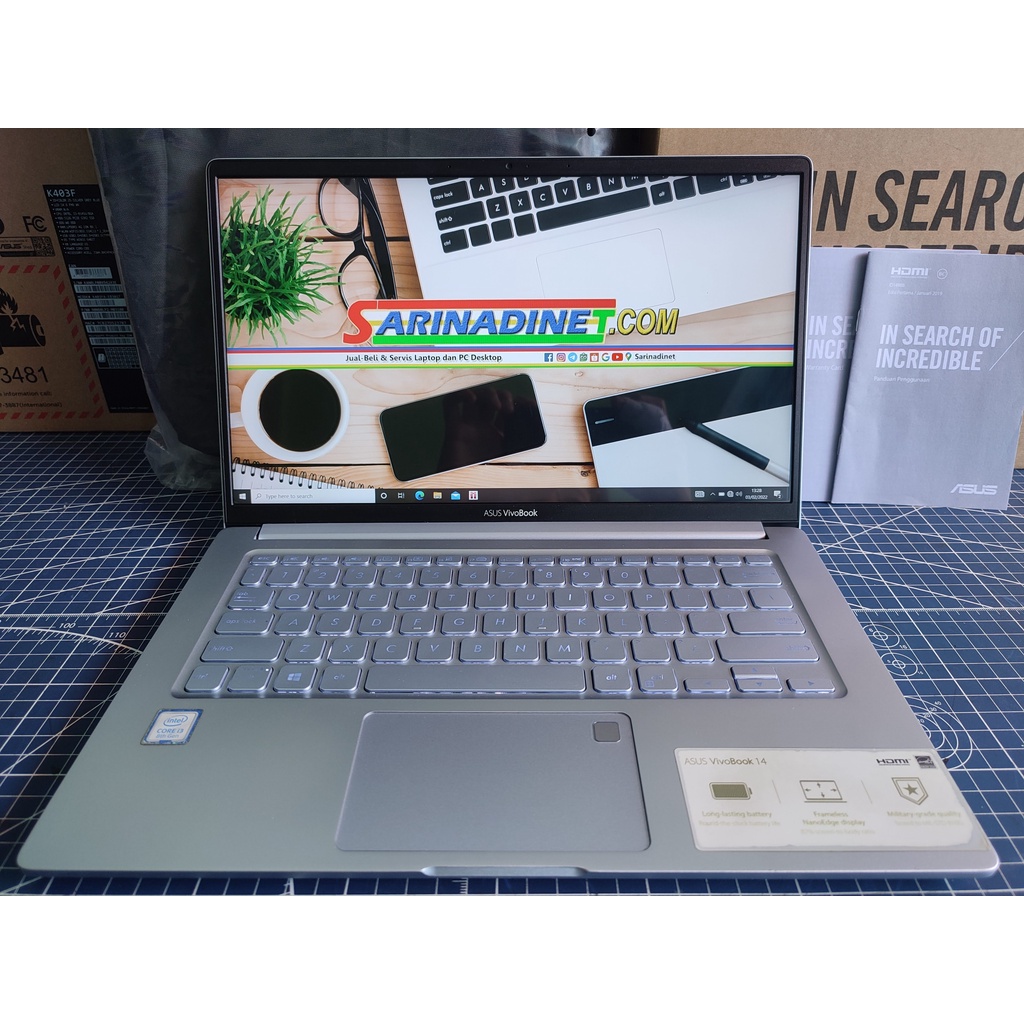 Asus K403F K403FA Core i3-8145U Ram 4GB SSD 512GB 14in FHD IPS W10 OHS