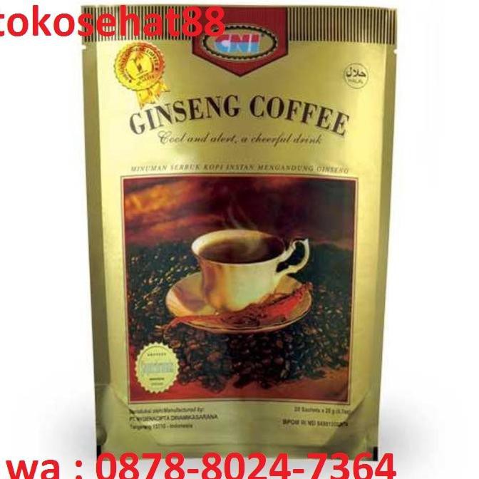 

DISKON HARGA kopi ginseng cni 20 sachet KP119