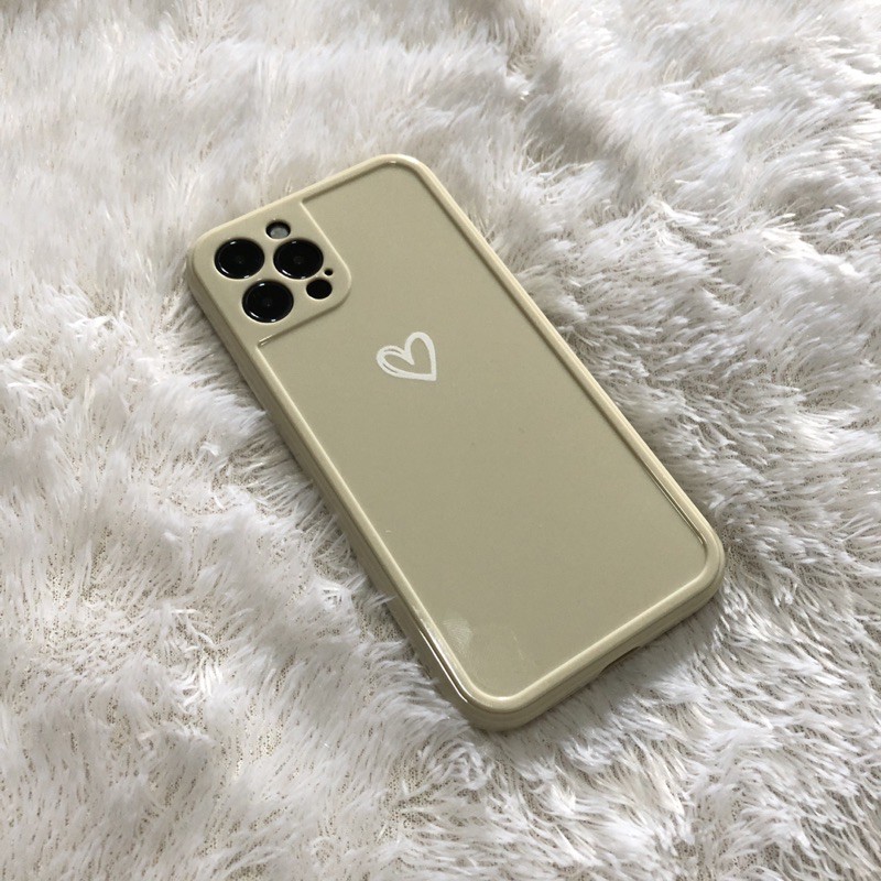 Silicone Love Lens Cover Case iPhone 12 Pro Max / Case iPhone 11 Pro Max / Case iPhone XR / 7 Plus