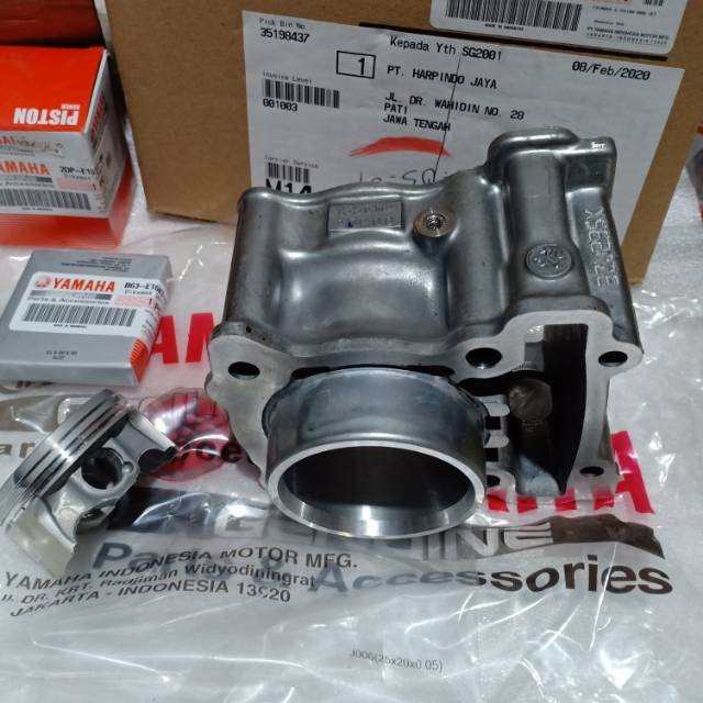 Blok bureng piston ring nmax n max 2dp blok boring bureng piston ring set nmax n max