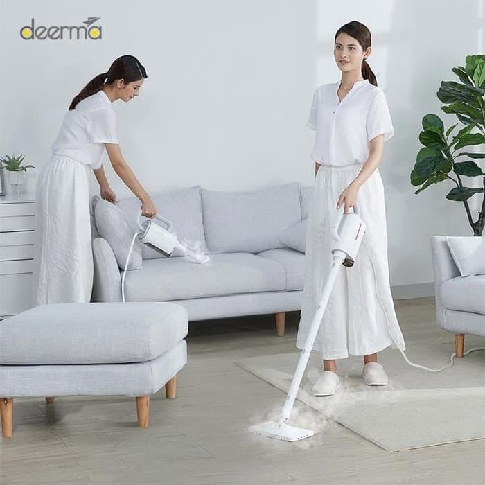 Deerma ZQ610 Electric Steam Cleaners Mop - Multi Function Alat Pel - Garansi Resmi 1 Tahun