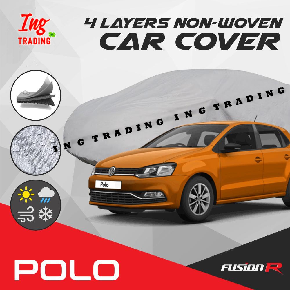 Cover Sarung Mobil VW POLO Fusion R 4 Layer Waterproof