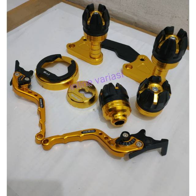 jalu slider knalpot nmax paket cover tangki nmax 5item