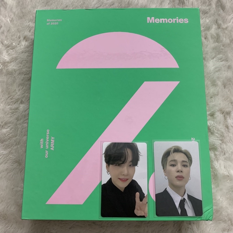 DVD MEMORIES 2020 BTS SUGA YOONGI JIMIN PC FULLSET UNSEALED