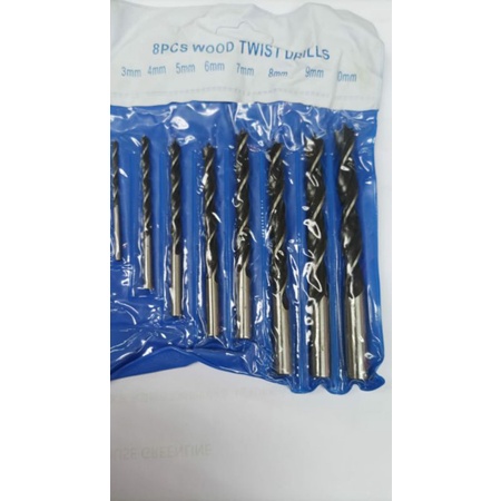 mata bro kayu satu set mata bor set