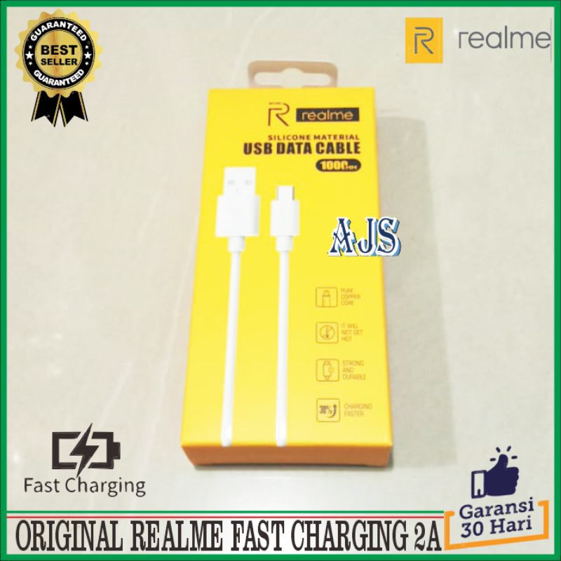 Kabel Data Realme 5 5i Realme 5s ORIGINAL 100% Micro USB