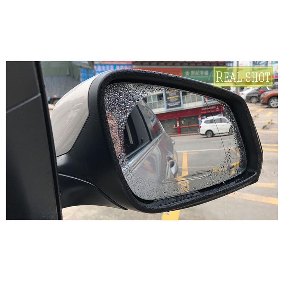 Sticker Oval Kaca Spion Rainproof Waterproof 2 PCS