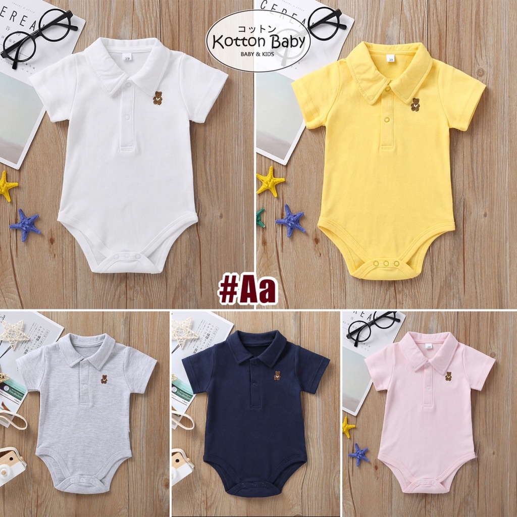 0-9bln JUMPER BASIC BAYI | JUMPSUIT ROMPER BAJU PAKAIAN ANAK catalog XMY AA