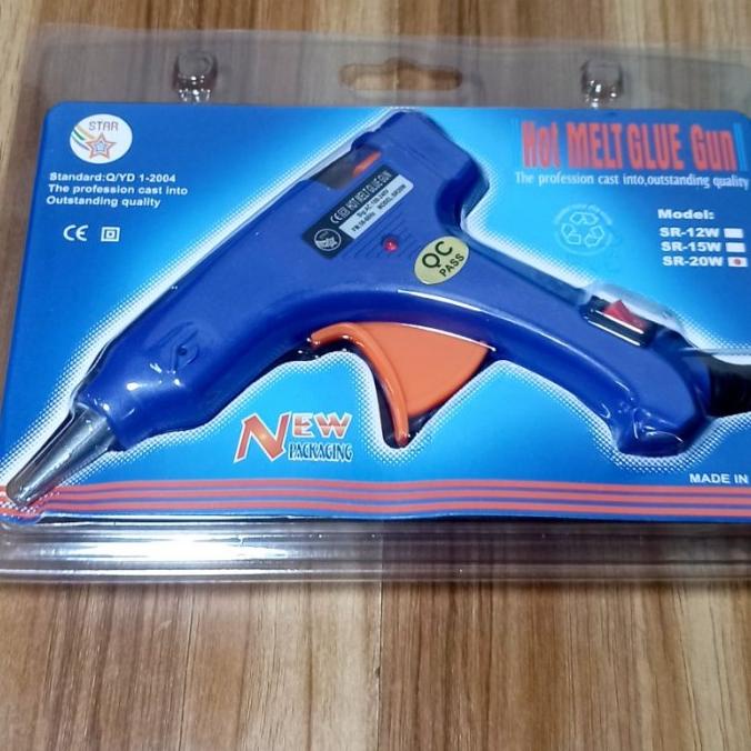 

BUKU & ALAT TULIS PERLENGKAPAN SEKOLAH & KANTOR GLUE GUN KECIL 20 WATT