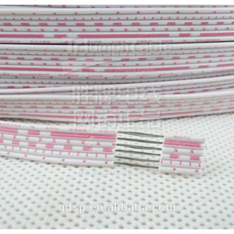 kabel pita 6pin serabut tembaga (1meter)