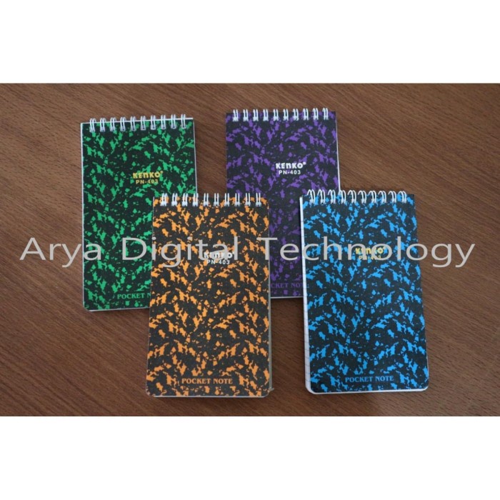 

[RESTOCK] Pocket Note PN 403 Kenko Block Note Ring Book Buku Tulis Mini Memo