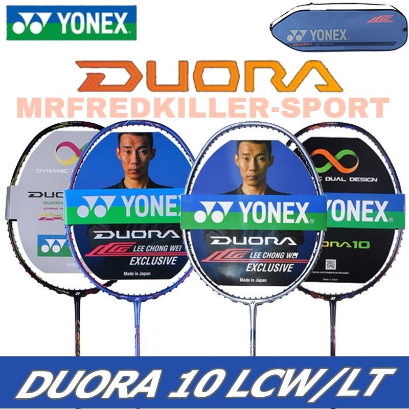 Yonex DUORA 10 LCW / LT Badminton Racket Attacking Racket Limited Edition Professional