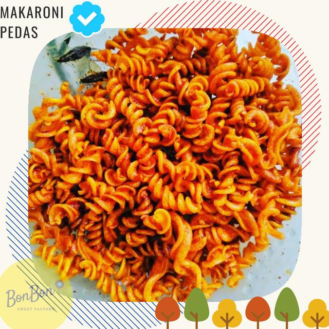 

Diskon SNACK MAKARONI PEDAS / CEMILAN MAKARONI PEDES SPIRAL KERITING ULIR Diskon