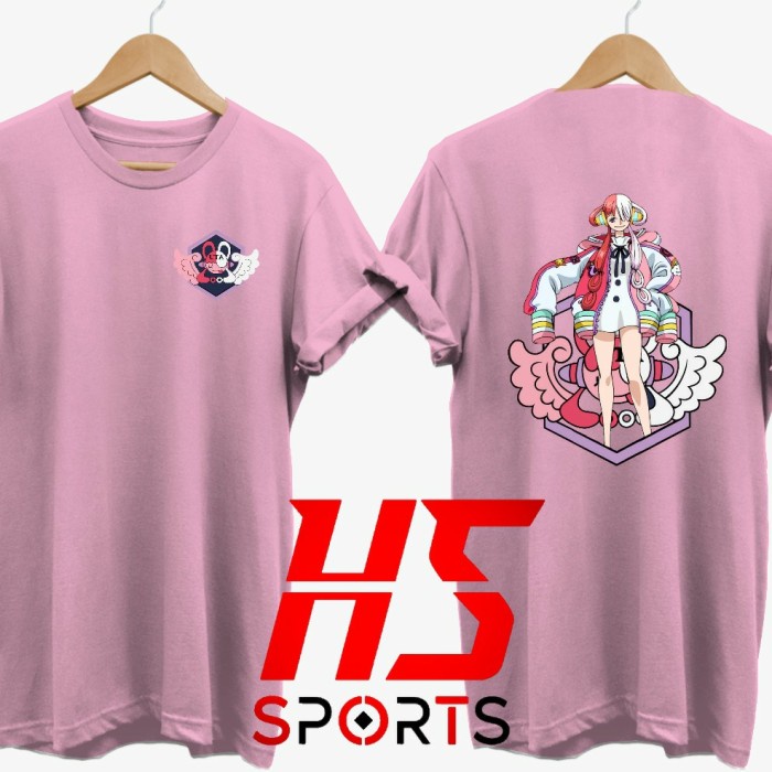 kaos one piece red - BAJU ONE PIECE UTA - TSHIRT ONE PIECE RED