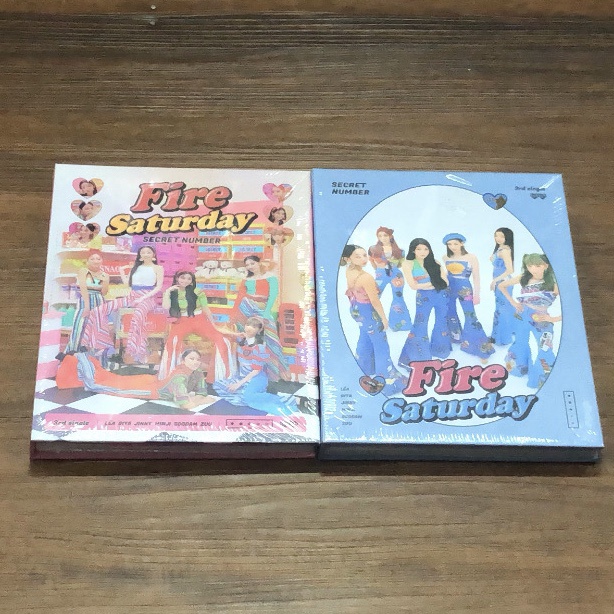 ALBUM FIRE SATURDAY SECRET NUMBER SEALED READY STOCK