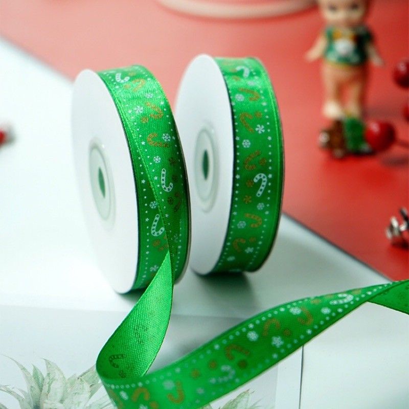 PITA MOTIF NATAL CANDY  1.5CM PITA MOTIF NATAL RIBBON