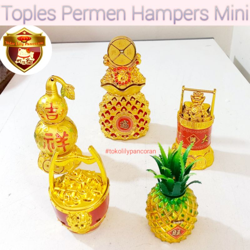 Toples Permen Mini Imlek / Toples Permen Hampers Mini