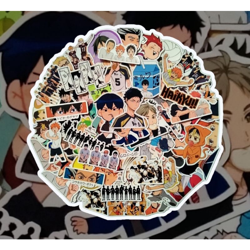 

STIKER ANIME HAIKYU WATERPROOF