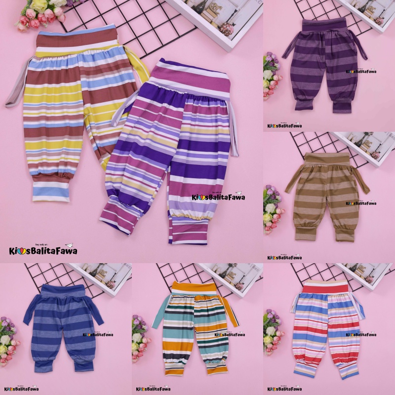 Aladin Salur Uk 6-12 Bulan / Celana Bayi Perempuan Murah Baby Girl Pants Panjang