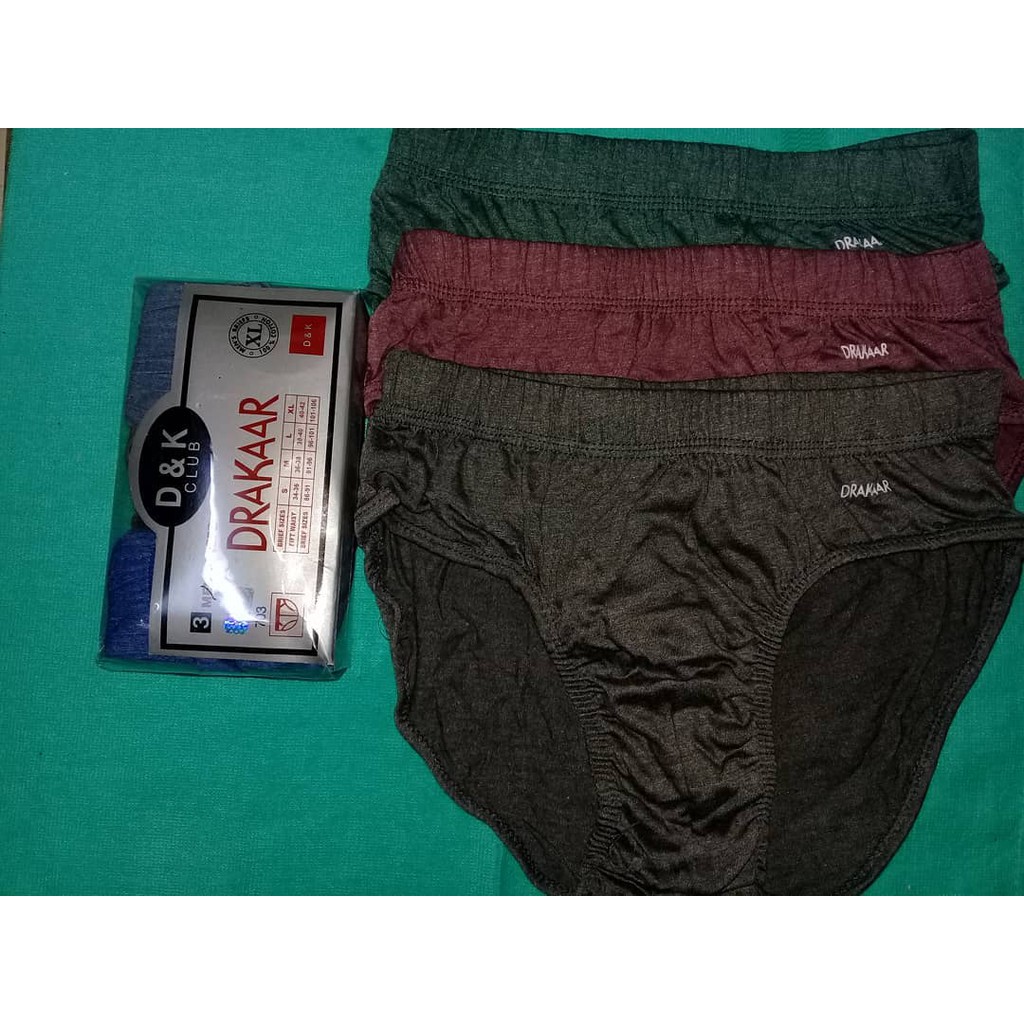CELANA DALAM PRIA DRAKAAR ISI 3 PCS