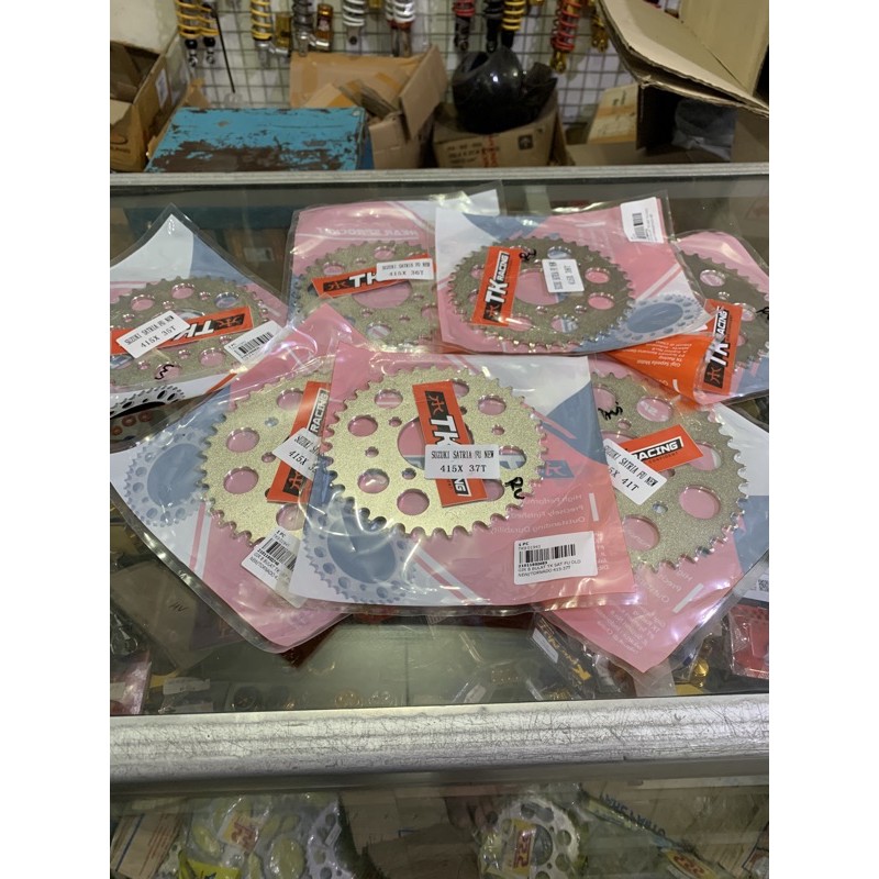 GEAR BELAKANG TK RACING 415 SATRIA FU NEW FU INJEKSI SMASH SHOGUN