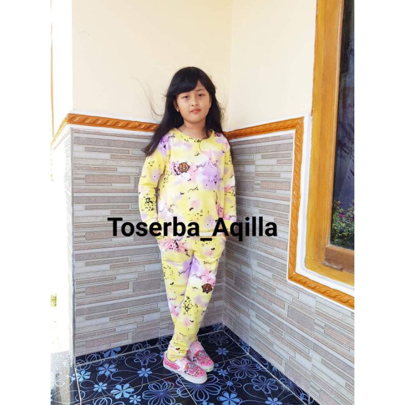 SETELAN TIE DYE 5 6 7 8 9 10 11 12 13 14 Tahun / SETELAN ANAK TIE DYE BTS