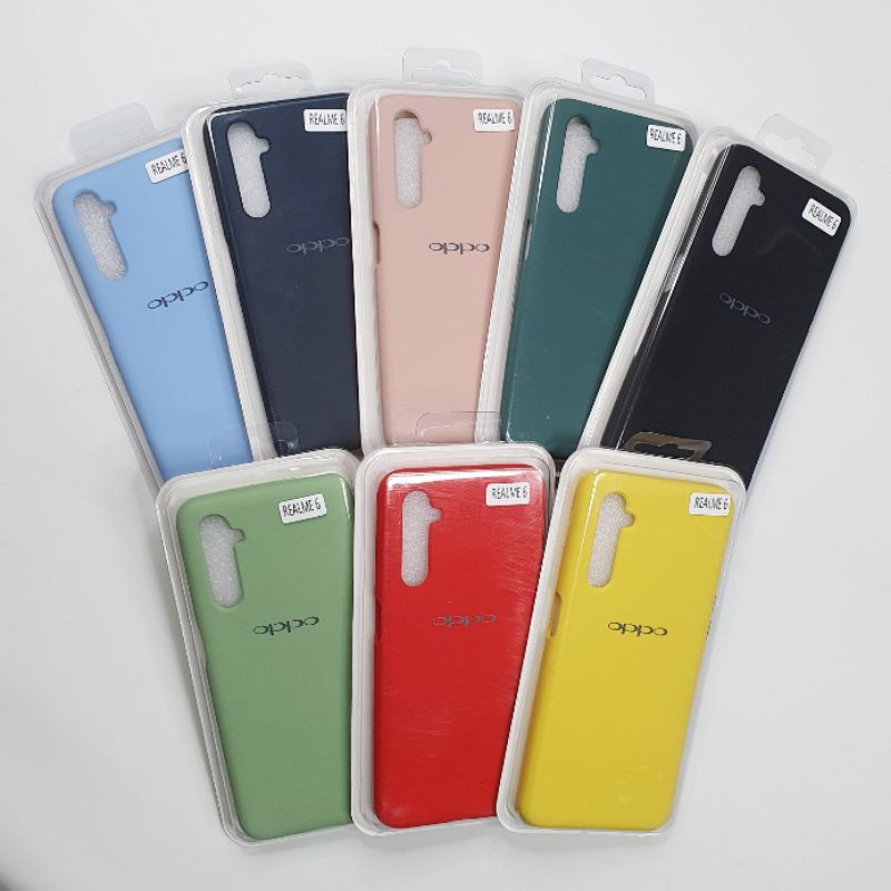 Realme 6 / Realme Narzo Macaron Tone Case / Silicone Macaron Colour Side button