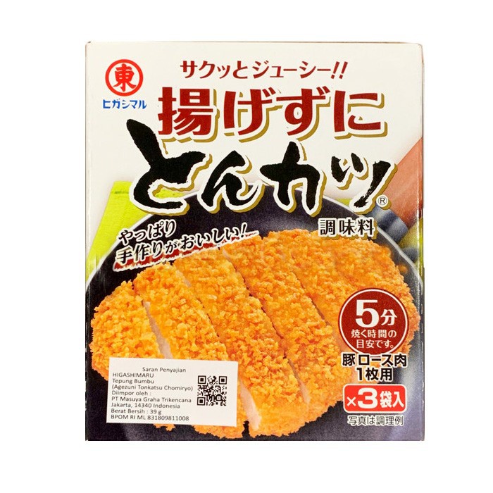 

Tepung Ayam Katsu Higashimaru Agezuni Tonkatsu Chomiryo 39 Gram