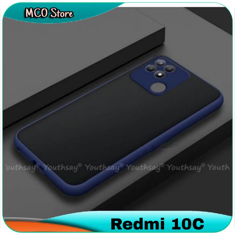 Casing Xiaomi Redmi 10C 10 C Translucent Matte Hard Cover Sarung HP Case