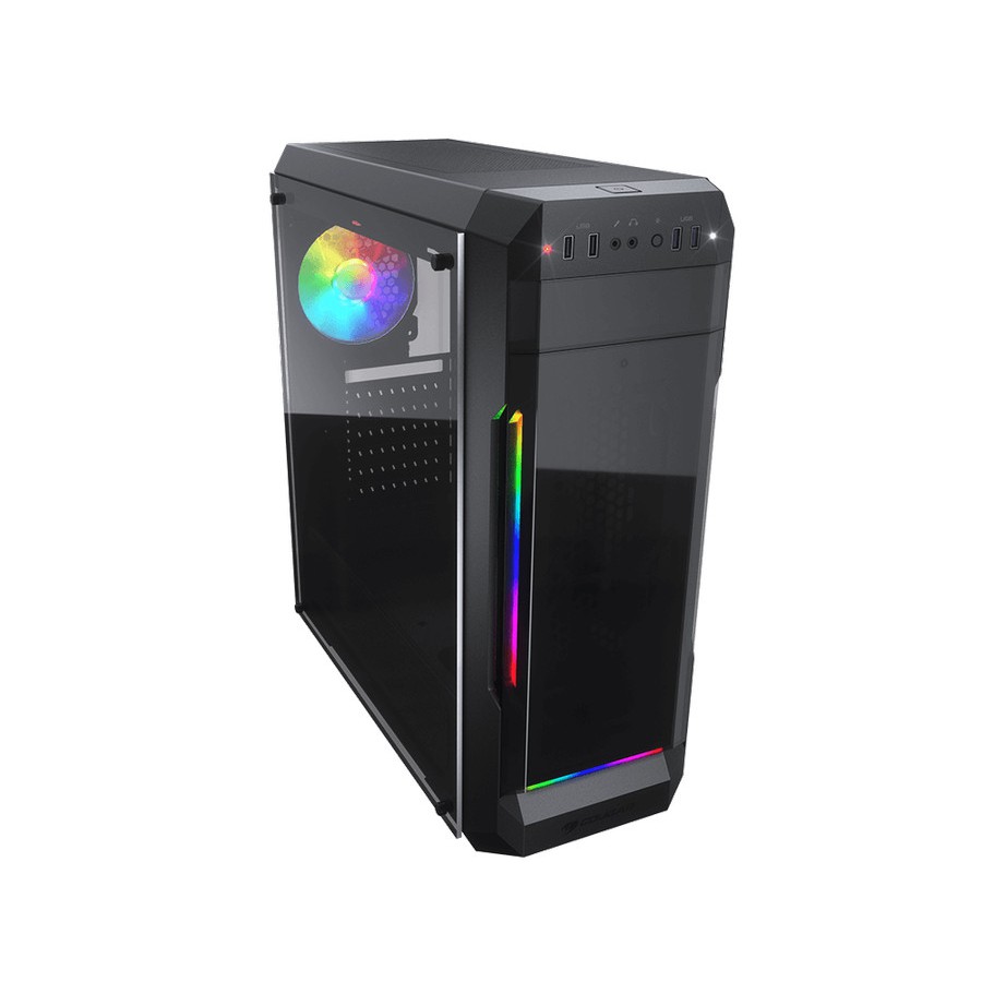 Cougar PC Case MX331-T RGB Temp Glass Mid-Tower ATX