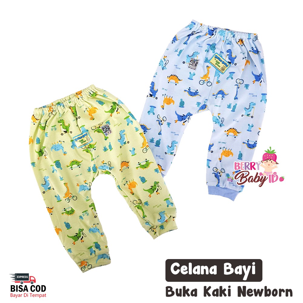 Hello Baby Celana Bayi Newborn Buka Kaki Karakter Berry Mart