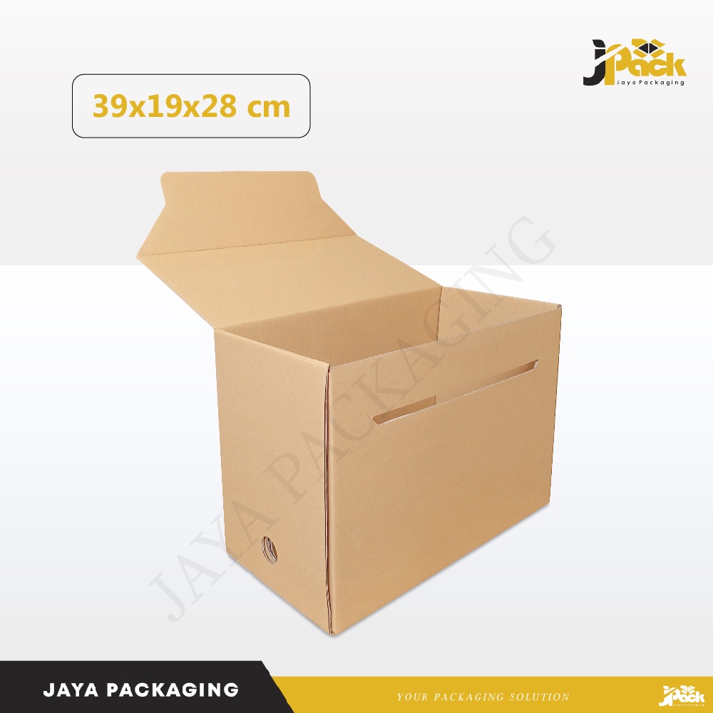 

Box Packing File 39x19x28 cm (Tebal) Kardus/polos/Arsip/File/filebox/arsipbox