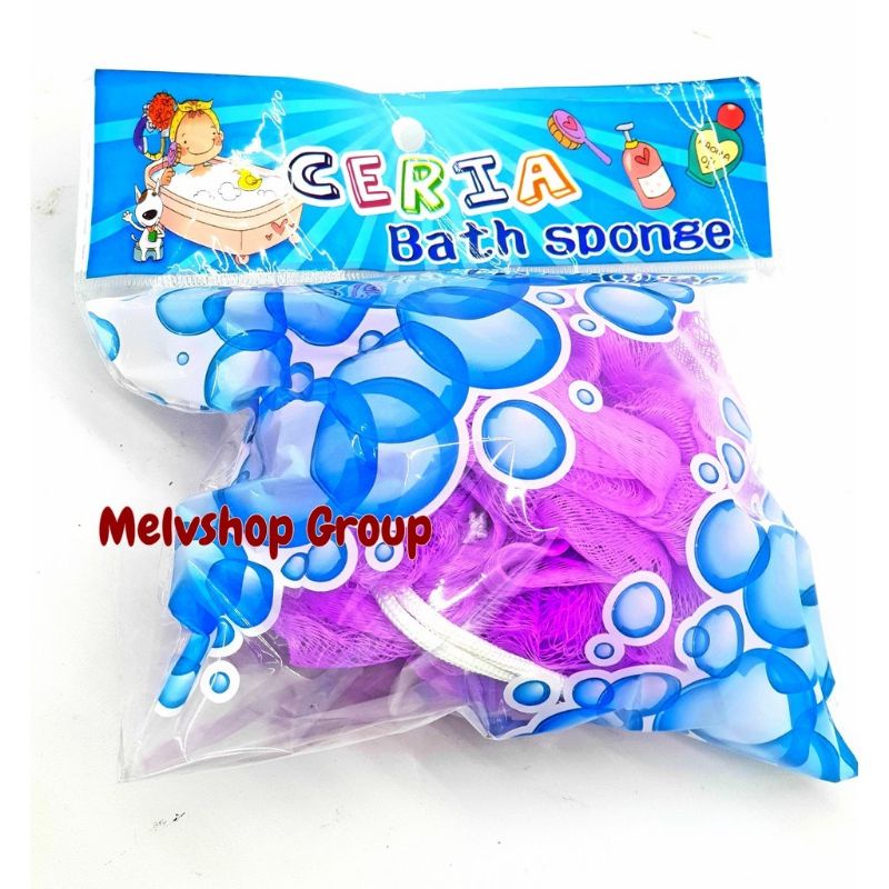 SPONS MANDI BESAR 50 gr  - BATH SPONGE RAINBOW - SPONS BESAR