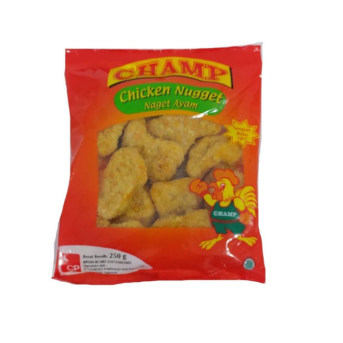 

CHAMP CHICKEN NUGGET 1000 GR 500 GR 250 GR