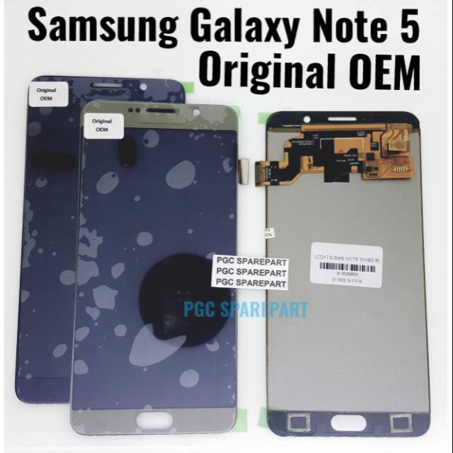 original oem lcd touchscreen fullset samsung galaxy note 5   n920