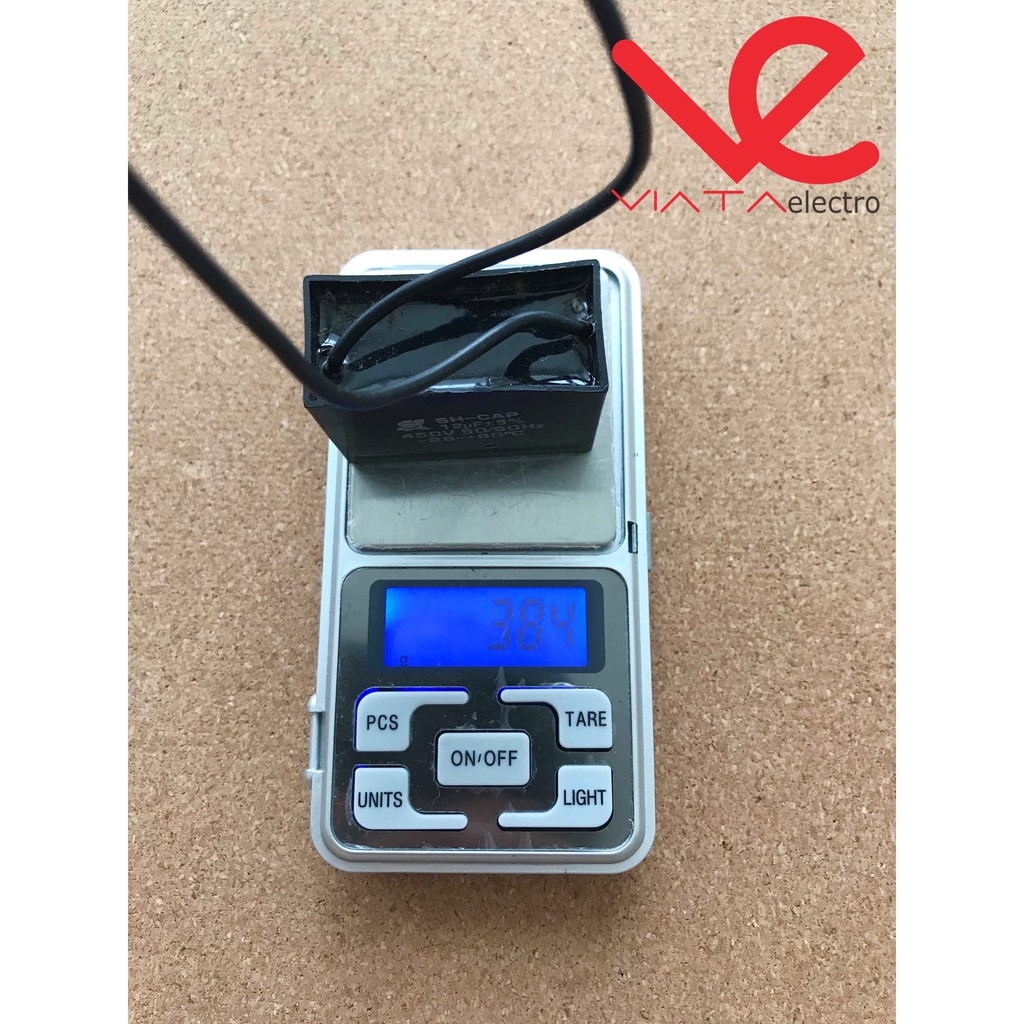 KAPASITOR KOTAK 12UF 450VAC CAPACITOR KOTAK AC. KIPAS. MESIN CUCI