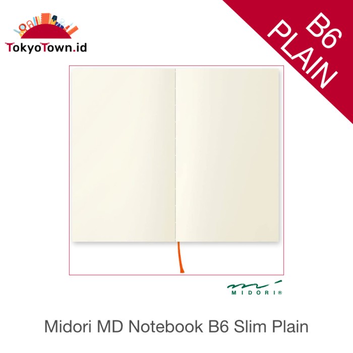 

Segera Miliki Midori Md Notebook Journal B6 Slim Plain Diskon