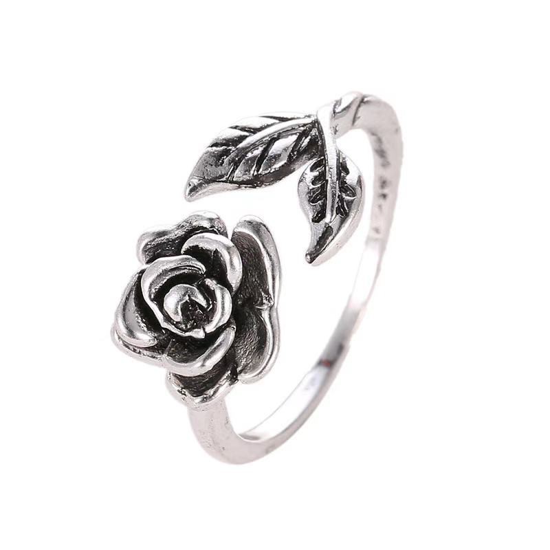 [COD] Cincin Wanita Motif Bunga Korean Aksesoris Fashion Import