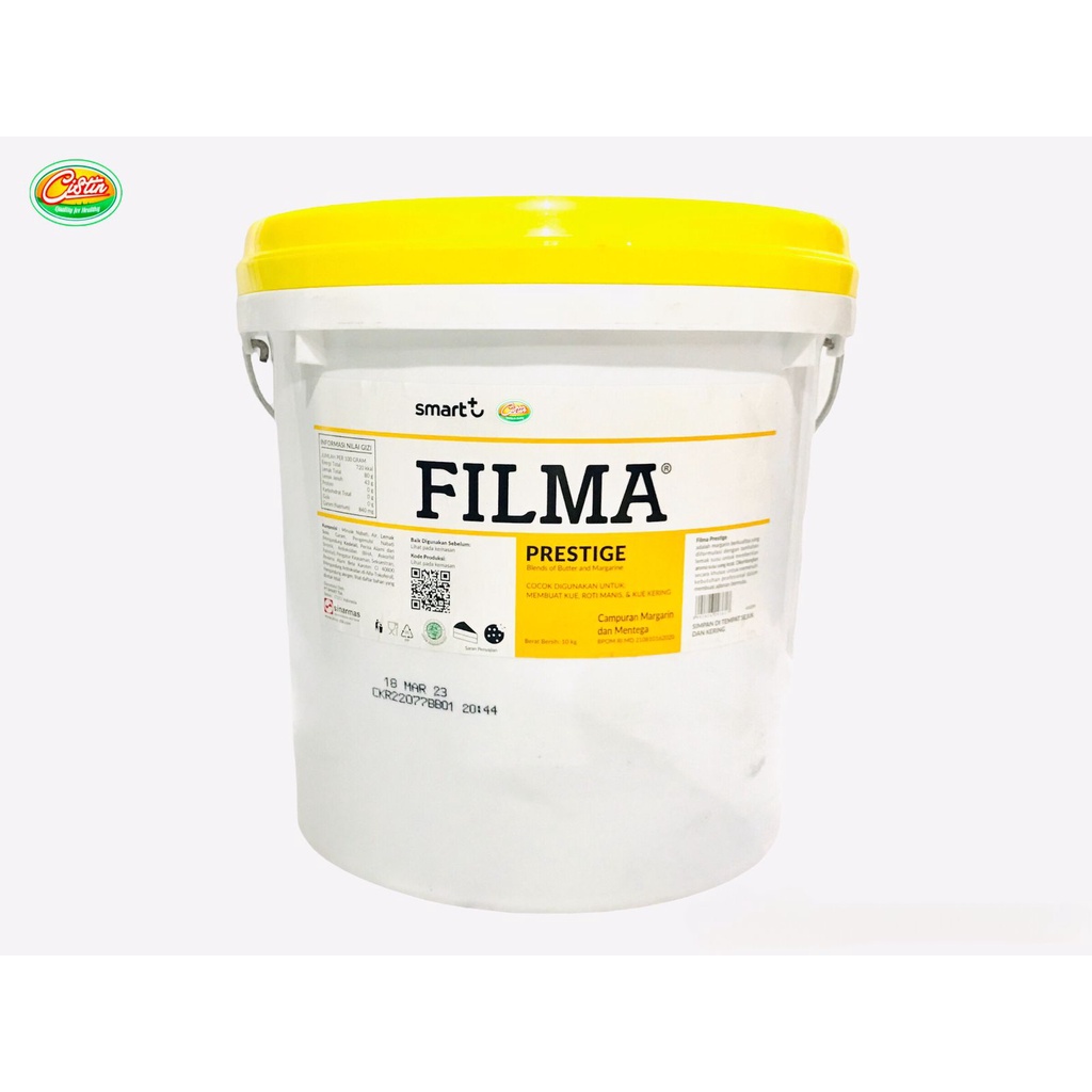 

FILMA PRESTIGE 1KG (CAMPURAN BUTTER DAN MARGARINE)