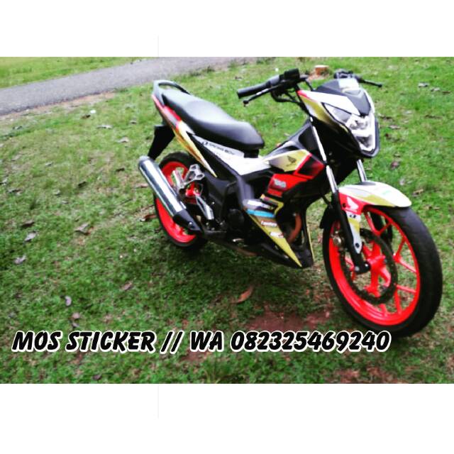 Decal Sticker Motor Sonic Shopee Indonesia