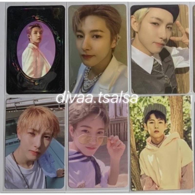 pc photocard renjun we young we go up wgu rollin past ver yb resonance sg2017